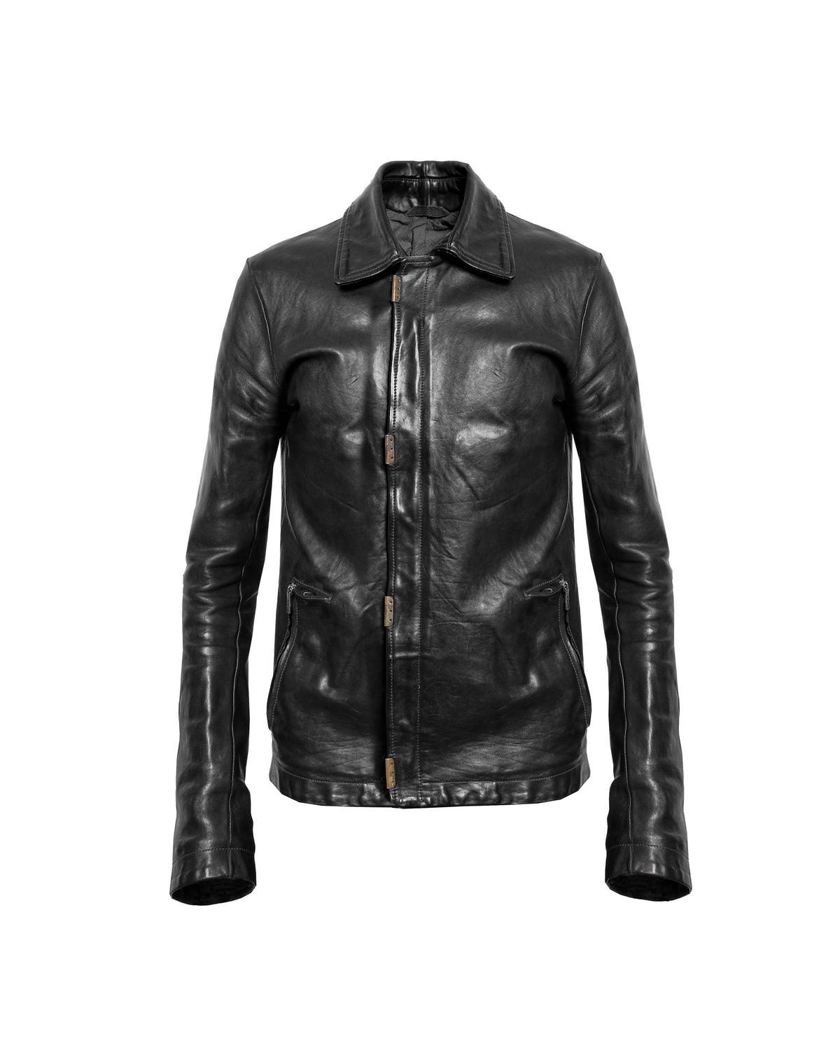 Carol Christian Poell O.D Lined Scarstitched Leather Jacket 