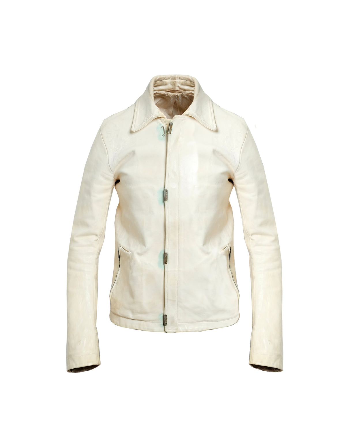 Carol Christian Poell O.D Lined Scarstitched Leather Jacket 