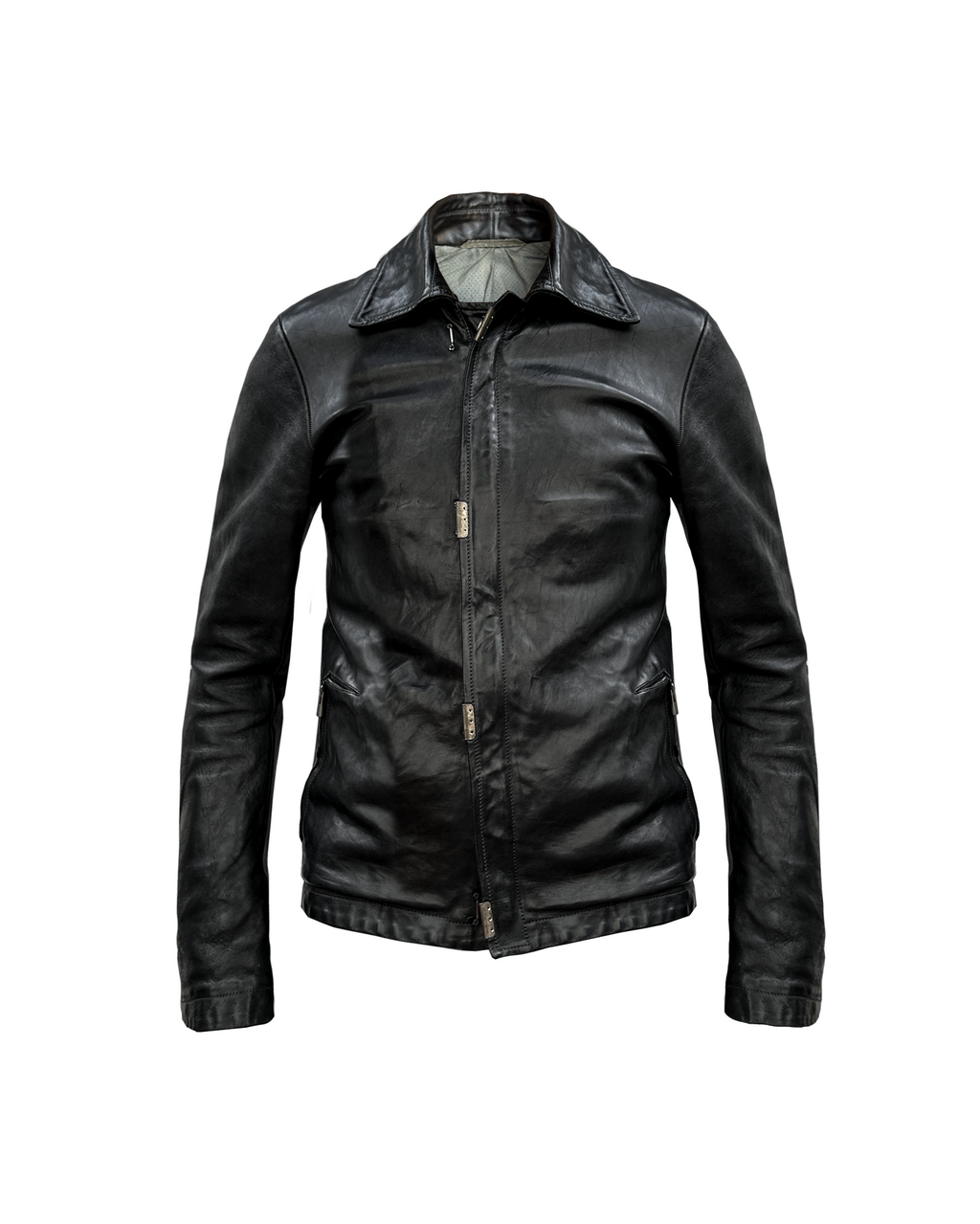 Carol Christian Poell O.D Lined Scarstitched Leather Jacket