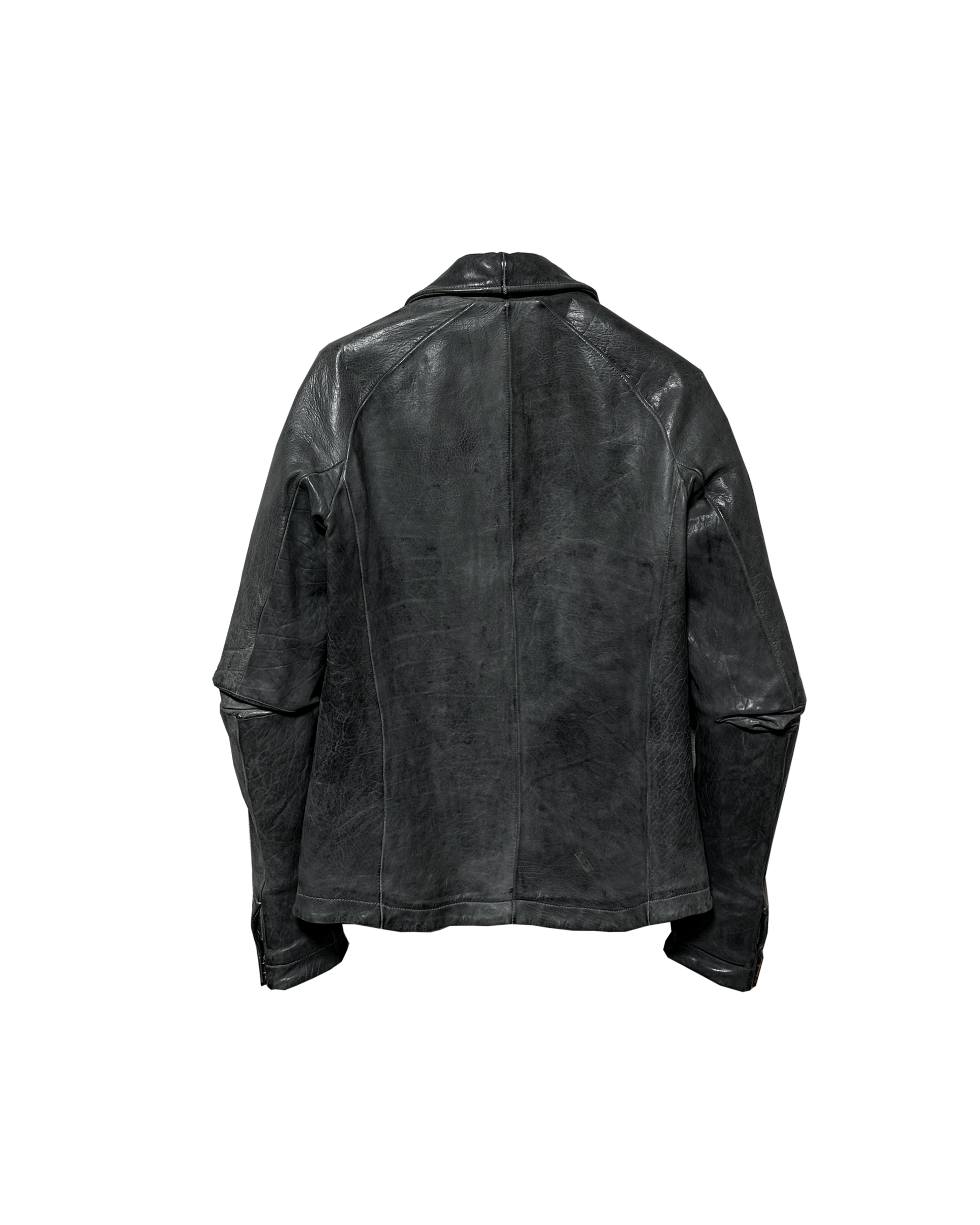 Carol Christian Poell O.D Lined Scarstitched Leathet Jacket