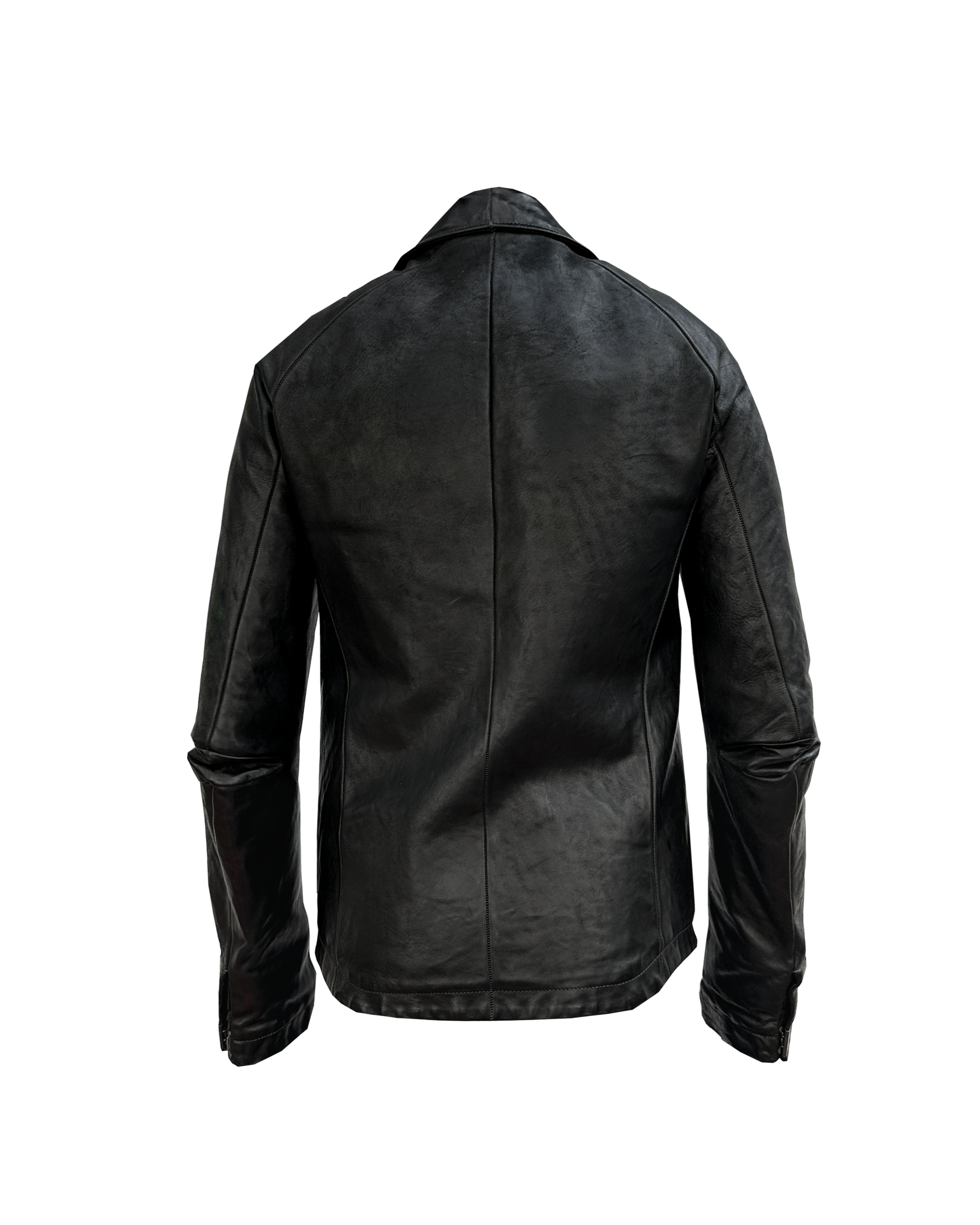 Carol Christian Poell O.D Lined Scarstitched Leather Jacket